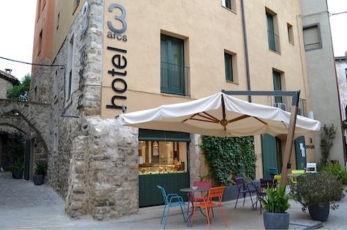 Hotel 3 Arcs Besalú Extérieur photo